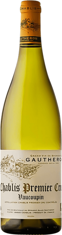 Бесплатная доставка | Белое вино Gautheron Vaucoupin Premier Cru A.O.C. Chablis Франция Chardonnay 75 cl