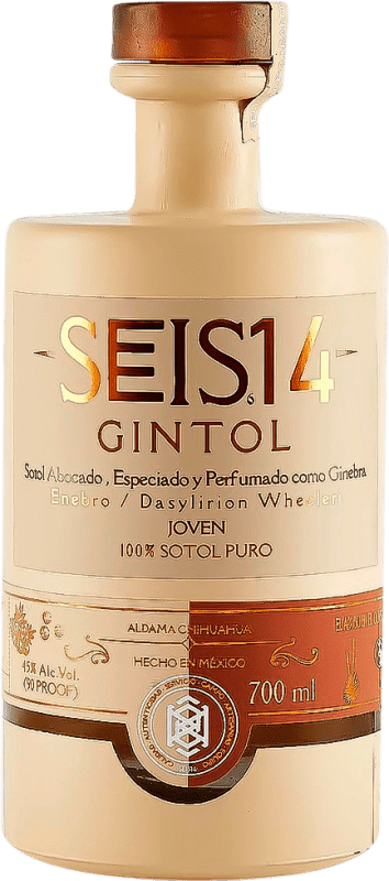 68,95 € | Genever Gin Seis14 Gintol Mexiko 70 cl Especias — Gewürze, Enebro — Wacholder
