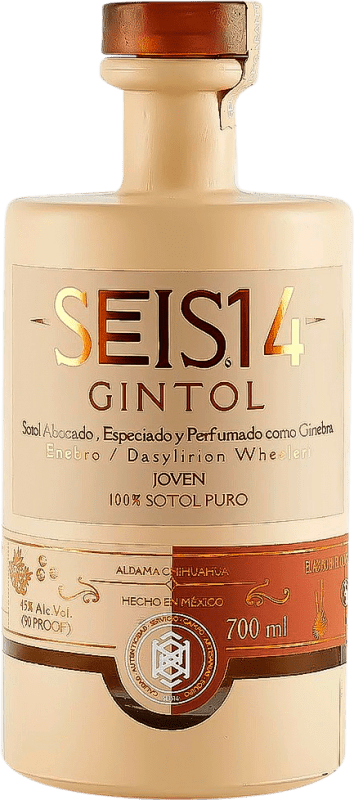 Spedizione Gratuita | Gin Seis14 Gintol Messico 70 cl