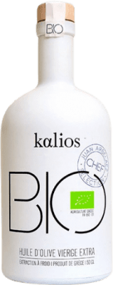 送料無料 | オリーブオイル Chorio. Kalios Bio Vidrio スペイン Koroneiki ボトル Medium 50 cl