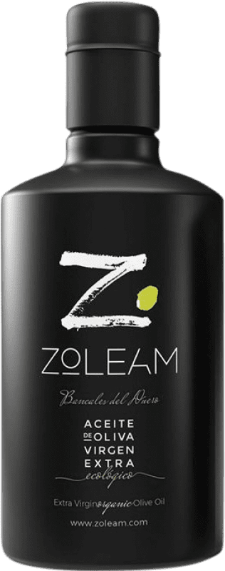 Envío gratis | Aceite de Oliva Zoleam AOVE Virgen Extra Castilla y León España Manzanilla, Zorzal Eco — Ecológico Botella Medium 50 cl Vidrio