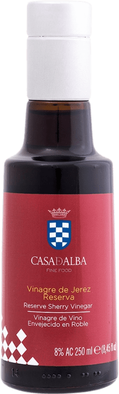 7,95 € | Vinagre Casa de Alba Reserva D.O. Jerez-Xérès-Sherry Andalucía España Botellín 25 cl