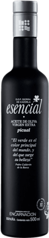 19,95 € 免费送货 | 橄榄油 Encarnación Esencial Verde Temprano 限量版, EVOO 特级初榨 D.O. Sierra de Cazorla 中瓶装 50 cl