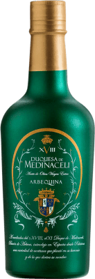 Envío gratis | Aceite de Oliva Castillo de Canena Duquesa de Medinaceli Vidrio Andalucía España Arbequina Media Botella 37 cl