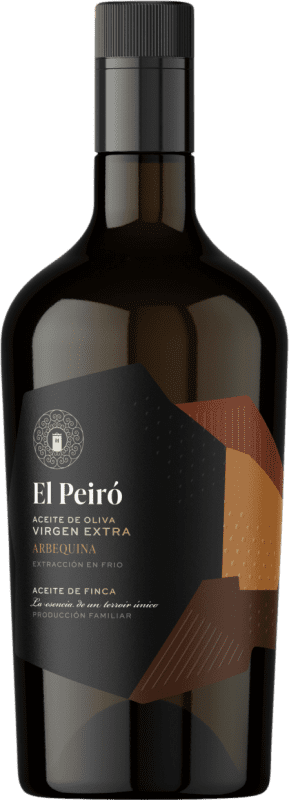 37,95 € Envio grátis | Azeite de Oliva Finca Molí Coloma La Boella El Peiró AOVE Virgem Extra Garrafa Medium 50 cl Vidro