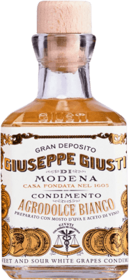 Essig Giuseppe Giusti Condimento Agrodolce Bianco Vidrio Kleine Flasche 25 cl