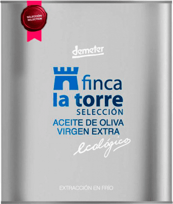 Free Shipping | Olive Oil Finca la Torre EVOO Extra Virgin Andalusia Spain Arbequina Special Can 2 L
