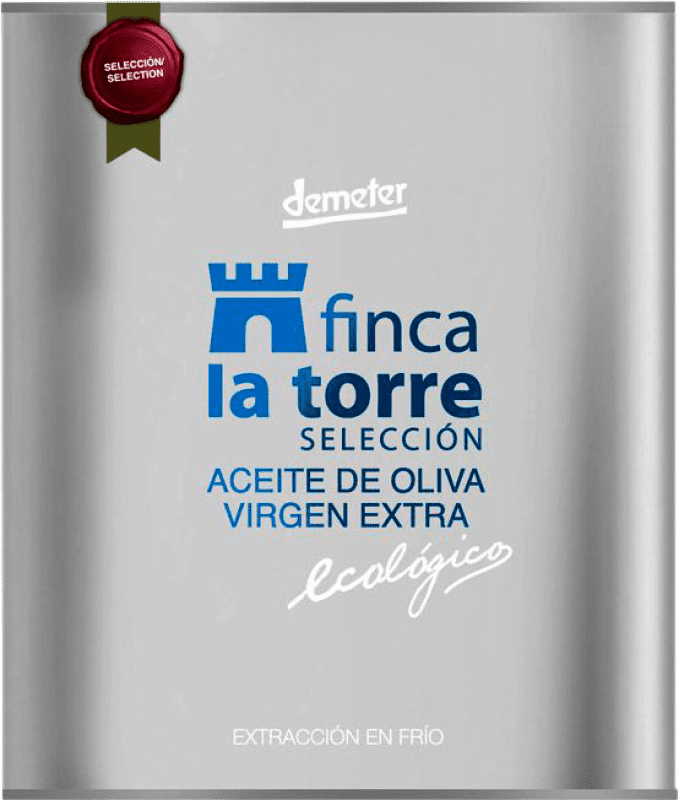 58,95 € | Olio d'Oliva Finca la Torre EVO Extra Vergine Andalusia Spagna Hojiblanca Lattina Speciale 2 L