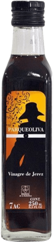 3,95 € | Vinaigre Almazaras de la Subbética Parqueoliva D.O. Jerez-Xérès-Sherry Andalousie Espagne Petite Bouteille 25 cl Verre