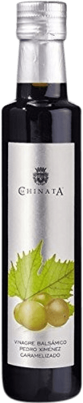 13,95 € Envío gratis | Vinagre La Chinata Balsámico Caramelizado Vidrio Botellín 25 cl