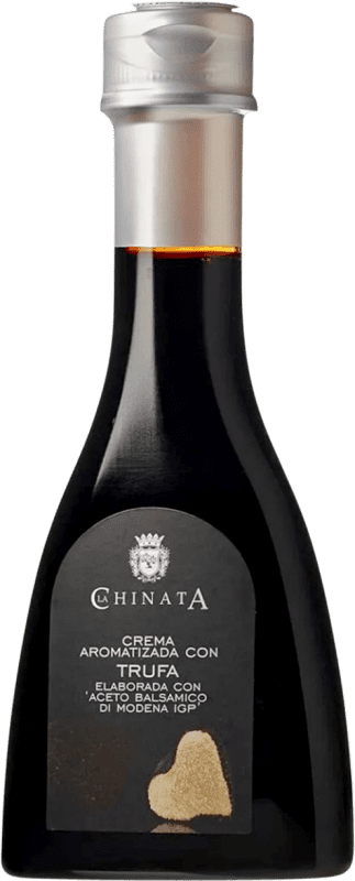 6,95 € Envío gratis | Vinagre La Chinata Crema Balsámica Trufa Vidrio Botellín 15 cl