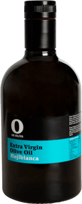 Envoi gratuit | Huile d'Olive Mediterráneo O de Oliva HOVE Vierge Extra Région de Murcie Espagne Hojiblanca Bouteille Medium 50 cl Verre