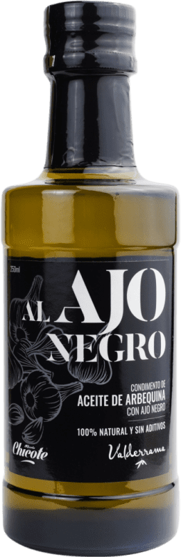 12,95 € | Olive Oil Valderrama Castilla la Mancha Spain Arbequina Small Bottle 25 cl Glass Ajo — Garlic
