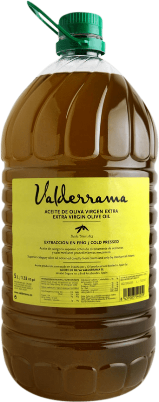 78,95 € | Оливковое масло Valderrama Virgen Extra PET Кастилья-Ла-Манча Испания Arbequina Графин 5 L