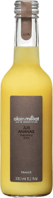 飲み物とミキサー Alain Milliat Néctar de Piña Vidrio 3分の1リットルのボトル 33 cl