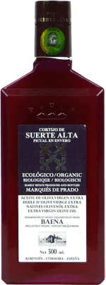 13,95 € | Olive Oil Cortijo de Suerte Alta EVOO Extra Virgin D.O. Baena Andalusia Spain Picual Medium Bottle 50 cl Glass