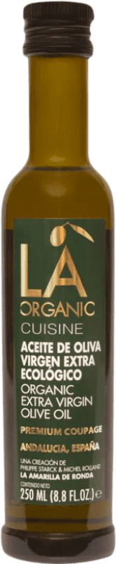 Envío gratis | Caja de 12 unidades Aceite de Oliva La Amarilla de Ronda LA Organic Cuisine Vidrio Andalucía España Ecológico Botellín 25 cl