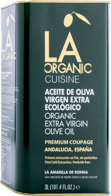 Aceite de Oliva La Amarilla de Ronda LA Organic Cuisine Ecológico Lata Especial 3 L
