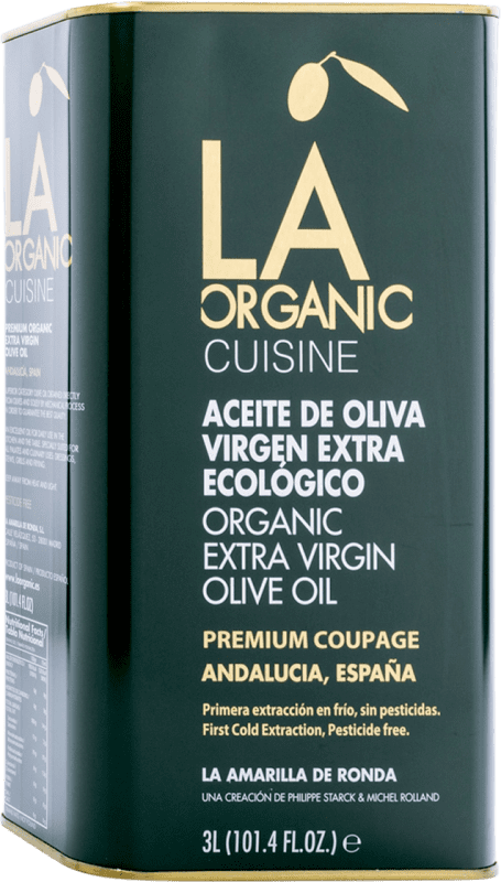 65,95 € | Olive Oil La Amarilla de Ronda LA Organic Cuisine Andalusia Spain Special Tin 3 L