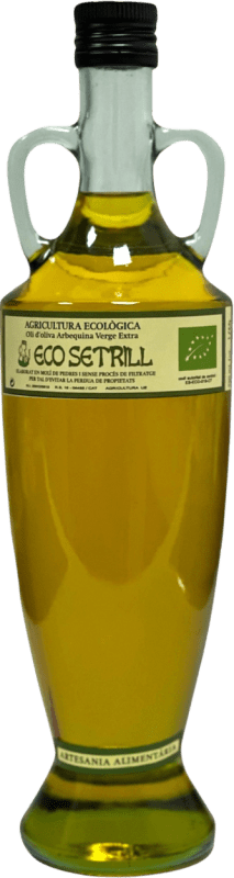 Envío gratis | Aceite de Oliva Mitelaella Ecológico Ánfora Cataluña España Arbequina 75 cl