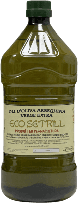 Huile d'Olive Mitelaella Arbequina HOVE Vierge Extra Eco — Biologique Jerrican 2 L PET