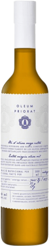 Envío gratis | Aceite de Oliva Oleum Priorat AOVE Virgen Extra D.O.P. Siurana Cataluña España Arbequina Botella Medium 50 cl Vidrio