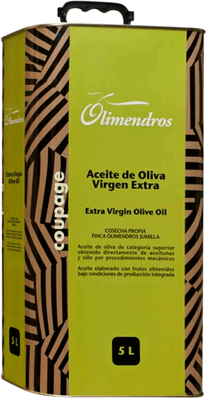 68,95 € | Huile d'Olive Olimendros Région de Murcie Espagne Canette Spéciale 5 L