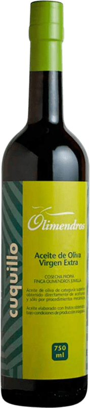 Free Shipping | Olive Oil Olimendros Cuquillo EVOO Extra Virgin Region of Murcia Spain Cuquillo 75 cl Glass