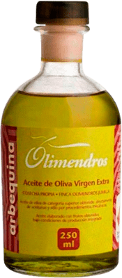 64,95 € | 12 Einheiten Box Olivenöl Olimendros Vidrio Region von Murcia Spanien Arbequina Kleine Flasche 25 cl