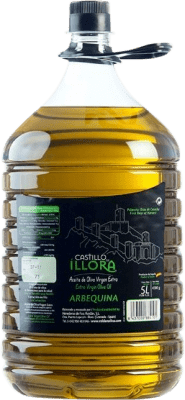 Olive Oil Roldán 1895 Castillo de Íllora Arbequina Poniente de Granada EVOO Extra Virgin Jerrycan 5 L PET