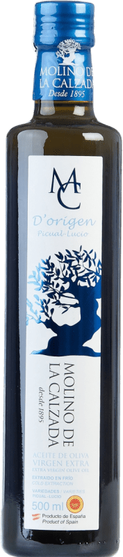 Free Shipping | Olive Oil Roldán 1895 Molino de la Calzada d'Origen EVOO Extra Virgin D.O. Poniente de Granada Andalusia Spain Medium Bottle 50 cl Glass