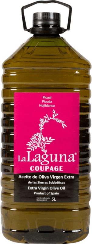 Envoi gratuit | Huile d'Olive Sucesores Hnos. López La Laguna PET Andalousie Espagne Carafe 5 L