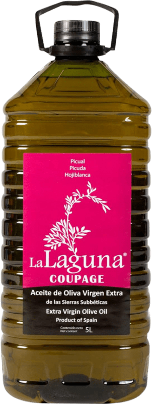 送料無料 | オリーブオイル Sucesores Hnos. López La Laguna EVOO エキストラバージン アンダルシア スペイン ポリタンク 5 L PET — ペット