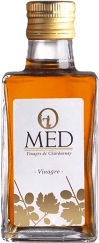 Free Shipping | Vinegar Venchipa O-Med Catalonia Spain Chardonnay Small Bottle 25 cl Glass