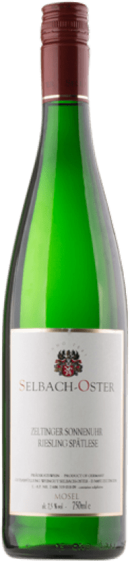 Бесплатная доставка | Белое вино Selbach Oster Zeltinger Sonnenuhr Spatlese Q.b.A. Mosel Mosel Германия Riesling 75 cl