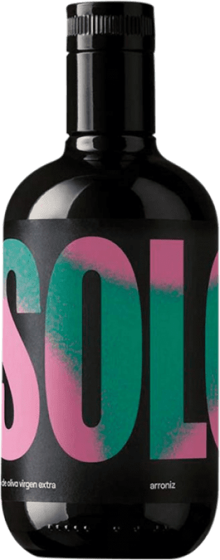 Free Shipping | Olive Oil Solo Aceite EVOO Extra Virgin Spain Arróniz Medium Bottle 50 cl
