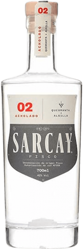 Бесплатная доставка | Pisco Sarcay 02 Acholado Перу 70 cl