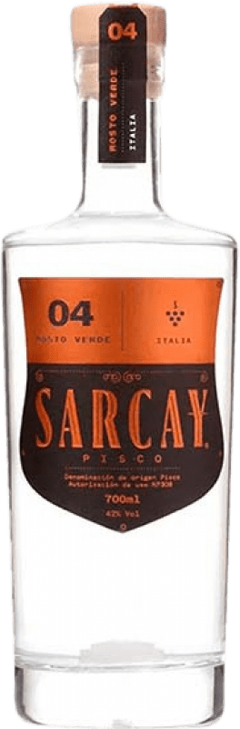 免费送货 | 皮斯科酒 Sarcay 04 Mosto Verde 秘鲁 70 cl