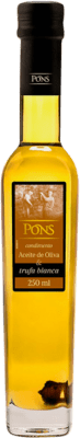 12,95 € Envio grátis | Azeite de Oliva Clos Pons Trufa Blanca Garrafa Pequena 25 cl
