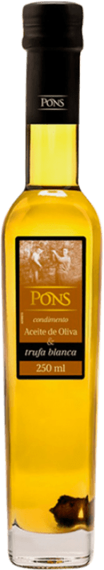 12,95 € Free Shipping | Olive Oil Clos Pons Trufa Blanca Small Bottle 25 cl