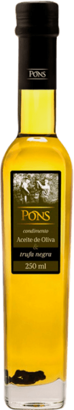 12,95 € Free Shipping | Olive Oil Clos Pons Trufa Negra Small Bottle 25 cl