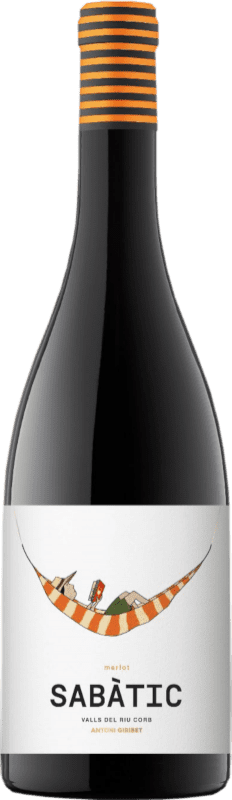 送料無料 | 赤ワイン Antoni Giribet Sabàtic D.O. Costers del Segre スペイン Merlot 75 cl