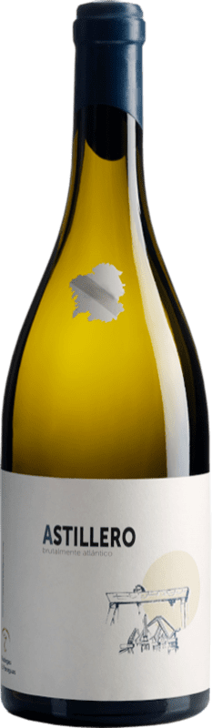 Free Shipping | White wine El Paraguas Astillero Spain Albarín 75 cl