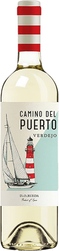 8,95 € 免费送货 | 白酒 Albar Lurton Camino del Puerto D.O. Rueda