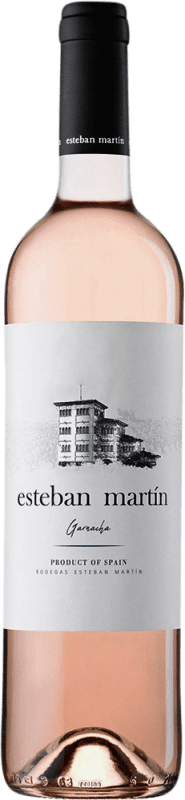 8,95 € Spedizione Gratuita | Vino Rosato Esteban Martín Vinem D.O. Cariñena