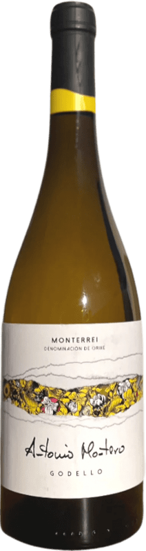 Бесплатная доставка | Белое вино Antonio Montero D.O. Monterrei Испания Godello 75 cl