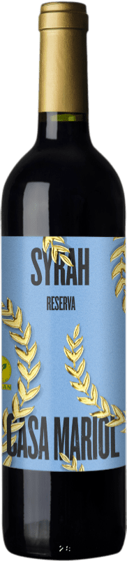 10,95 € | 红酒 Casa Mariol 预订 D.O. Terra Alta 加泰罗尼亚 西班牙 Syrah 75 cl