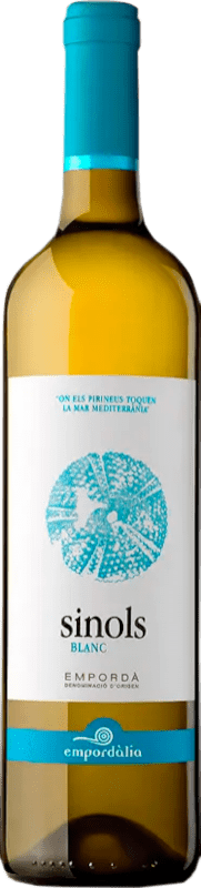 6,95 € Envoi gratuit | Vin blanc Empordàlia Sinols Blanc D.O. Empordà