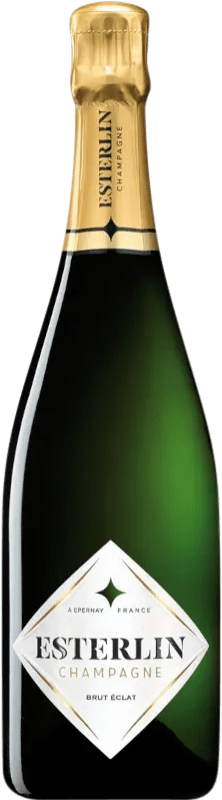 34,95 € Kostenloser Versand | Weißer Sekt Esterlin Éclat Brut A.O.C. Champagne