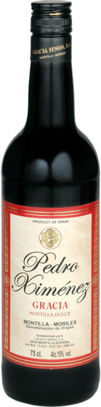 11,95 € | 甜酒 Hermanos Gracia D.O. Montilla-Moriles 西班牙 Pedro Ximénez 75 cl